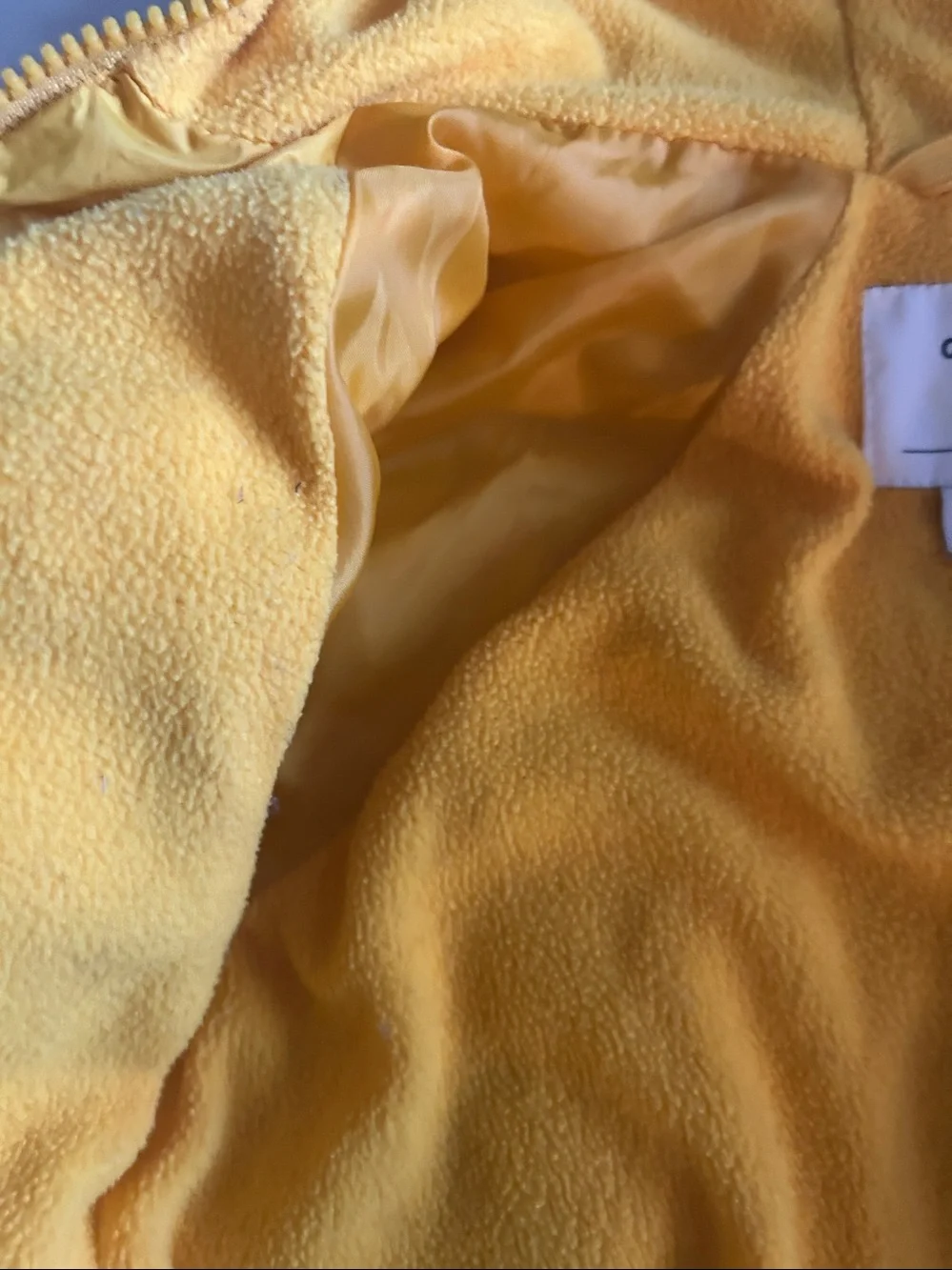 Old Navy Yellow Hooded Puffer Jacket for Kids